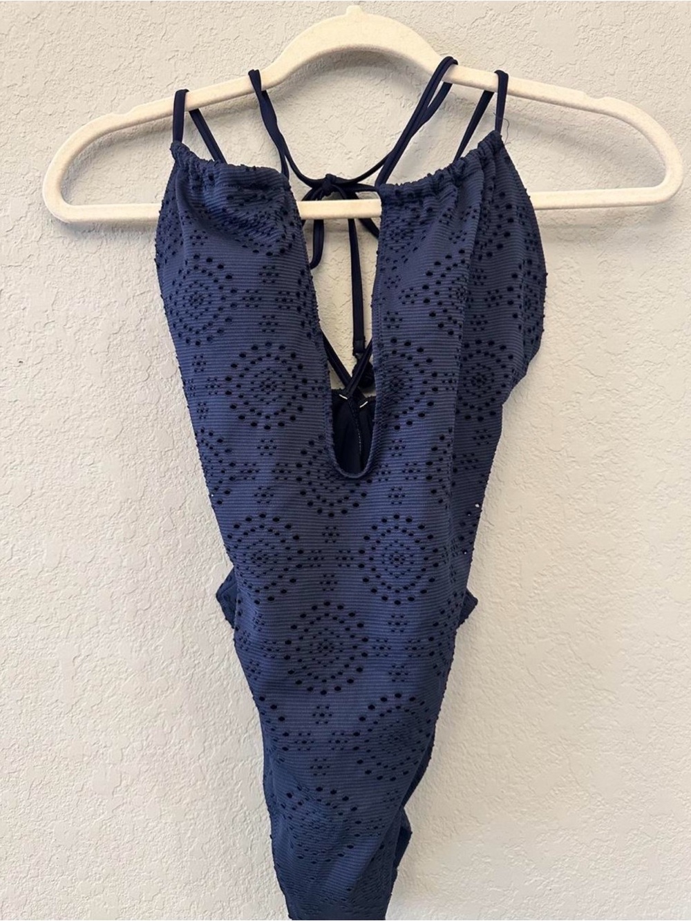 Aerie Navy blue one piece swimsuit